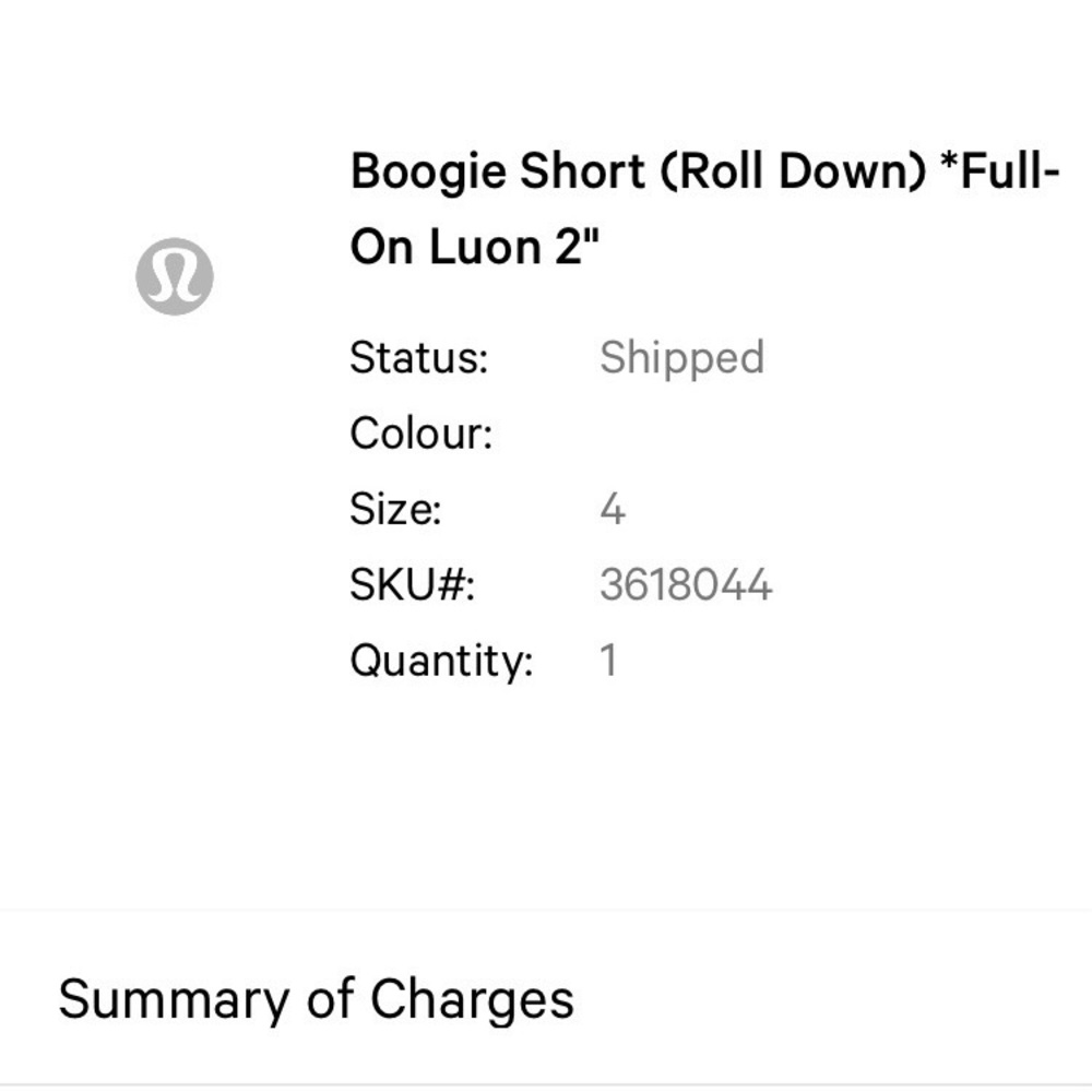 Lululemon boogie short black size 4 - Picture 5 of 7